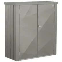 Biohort Terrassenschrank Romeo 132 x 57 x 140 cm grau