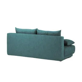 bobb Schlafsofa Isalie ¦ türkis/petrol ¦ Maße (cm): B: 206 H: 92 T: 105.0