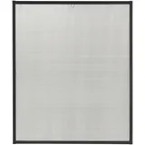hecht International Insektenschutz Fensterbausatz Master Slim 100 x 120 cm Dunkelgrau