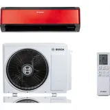 Bosch Split-Klimagerät CLC8001i Set 25 ER Außen- und Inneneinheit 2,5 kW rot
