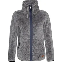 Protest Riri Fleece Mit Durchgehendem Reißverschluss - Dark Grey Melange - XS