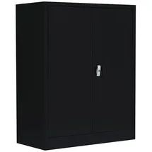 Classix Aktenschrank 80 x 38 x 100 cm schwarz