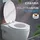 CASARIA WC-Sitz Absenkautomatik Weiß