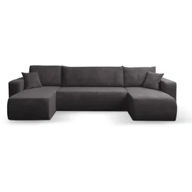 venasi Ecksofa U-Form Grau