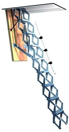 Roto Columbus Scherentreppe Exklusiv - 130 x 70 x 24 cm