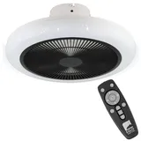 EGLO Kostrena 45,5 cm Deckenventilator Schwarz/Weiß