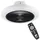 EGLO Kostrena 45,5 cm Deckenventilator Schwarz/Weiß