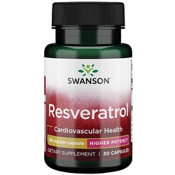 Swanson Resveratrol - Higher Potency 250 MG (30 Kapseln)