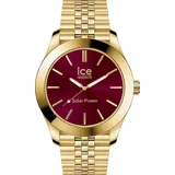 ICE-Watch - Ice Steel Gold Burgundy - Gold Damenuhr mit Metallarmband - 023793 (Small)