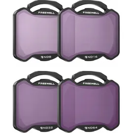 Freewell Set mit 4 Filtern ND8,16,32,64 Freewell für DJI Avata 2