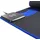 Hyrican Mauspad "Striker Qi Mauspad ST-MP15 inkl. 10W QI-Charger Micro-USB", blau (blau, schwarz, weiß), B/H/L: 29,5cm x 0,4cm x 77cm, Mauspads, integriertes kabelloses Ladegerät