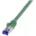 Logilink C6A085S RJ45 CAT 6a S/FTP 7.50m Grün 1St.