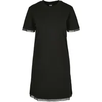 URBAN CLASSICS Shirtkleid Schwarz M