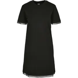 URBAN CLASSICS Shirtkleid Schwarz M