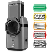 ETA Gratta Food Grater, Schwarz, Grau,