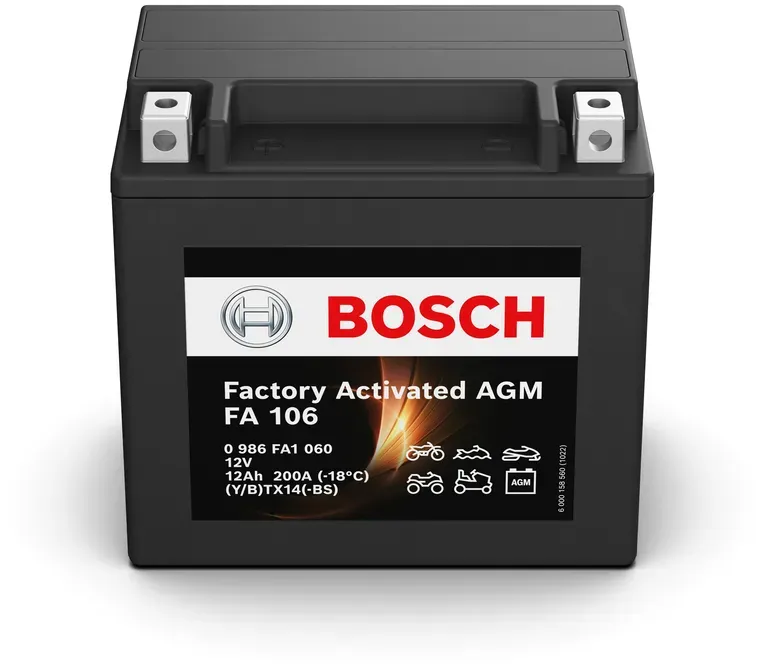BOSCH Starterbatterie 0986fa1060 12V 68Ah 200A