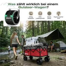 Sekey XXL Plus Bollerwagen rot