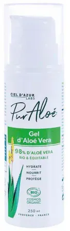 Pur Aloe Gel 98% Aloe Vera Bio Pumpspender 250ml
