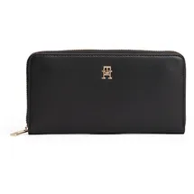Tommy Hilfiger TH ICON LRG ZA Geldbörse Damen schwarz