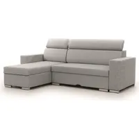 Fun Möbel Ecksofa Schlafsofa Sofa CANTON in Stoff Liverpool