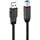 Lindy USB-A auf USB-B 10 m Schwarz