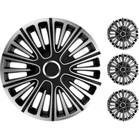 M MOTOS Set 4er Radkappen 16 Zoll - Lachen Sie über Kratzer mit diesen flexiblen, leichten Radkappen 16 Zoll. Einfache Installation, Keine Werkzeuge erforderlich, Schutz vor Verblassen!