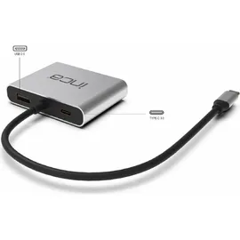 inca Adapter ITPC-4 Typ C – 2xHDMI 4K30Hz,1xUSB-A,1xUSB-C