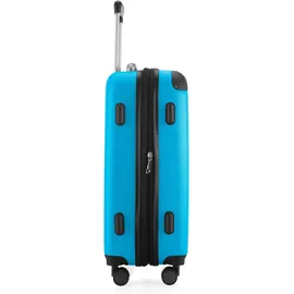 HAUPTSTADTKOFFER Spree 4-Rollen Cabin 55 cm / 34-42 l cyanblau