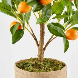 Oviala Business Künstlicher Orangenbaum