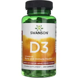 Swanson Vitamin D3 2000 IU Kapseln 250 St.