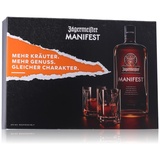Jägermeister Manifest 38% Vol. mit 2 Gläsern