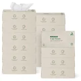 Amazon Aware 4-lagig Taschentücher - Hergestellt aus 100% recyceltem Papier, 1500 Stück, 15 Packungen mit 100