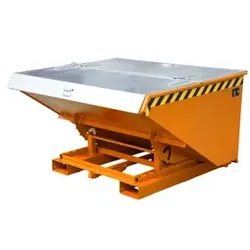 Kippbehälter automatisch Typ 4 A 900l RAL2000