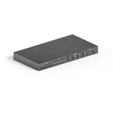 PURETOOLS - HDMI Matrix 4x4, 4K (60Hz 4:4:4) + Audio Matrix