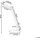 Beliani LED Schreibtischlampe CHAMAELEON mit USB-Anschluss Metall Messing