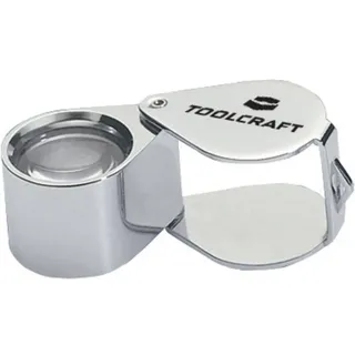 TOOLCRAFT TO-8595999 Einschlaglupe Vergrößerungsfaktor: 10 x Linsengröße: (Ø) 19 mm