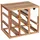 Wenko Weinregal 24 x 33,5 x 29 cm Braun