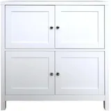 Hti-Living Hayet 80 x 35 x 80 cm Weiß