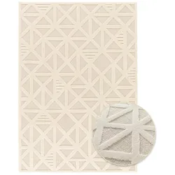 Teppich COSMO | Geo | Creme | Verschiedene Größen