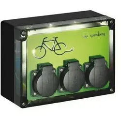 E-Mobility Ladestation 3ph 3,5kVA kst 3x3,5kW IP44 Wandmont 202x152x111mm IK08