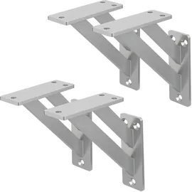 ML DESIGN modern living Regalträger 4er Set 12 x 12 cm