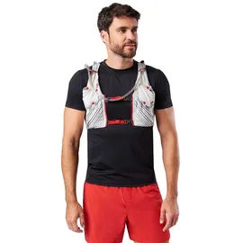 Nathan Pinnacle 12l Trinkweste - Vapor Grey / Ribbon Red - L
