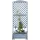 Promadino Rankkasten Romantica 80 x 38 x 210 cm Grau