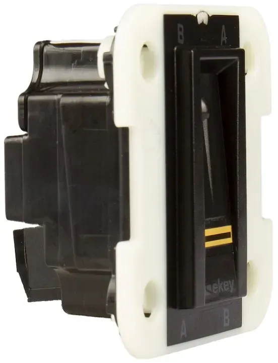 ekey net Fingerprintscanner Unterputz Schwarz Small 40 Finger #102014