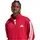 adidas M 3S FL TT TS Trainingsanzug Rot/Weiß L