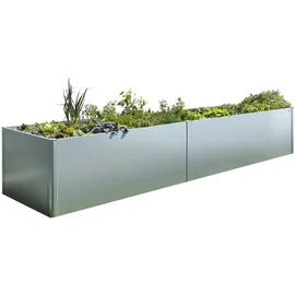 Biohort HochBeet 401 x 102 x 77 cm Silber
