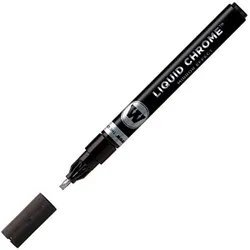 MOLOTOW LIQUID CHROMETM Calligraphy Acrylstift silber 3,0 mm, 1 St.