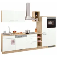 OPTIFIT Küchenzeile Kalmar 300 cm weiß