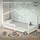 ML-Design Hausbett 90 x 200 cm Kiefer massiv weiß
