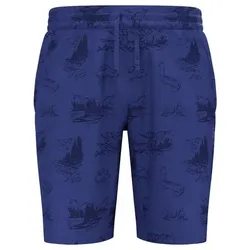 Odlo The Essentials Print Hiking Shorts skipper blue (21119) 46